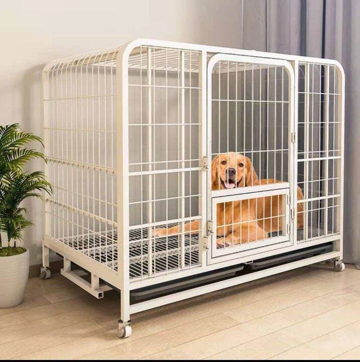 Dog cage, large dog, extra large, bold and reinforced bottom pad