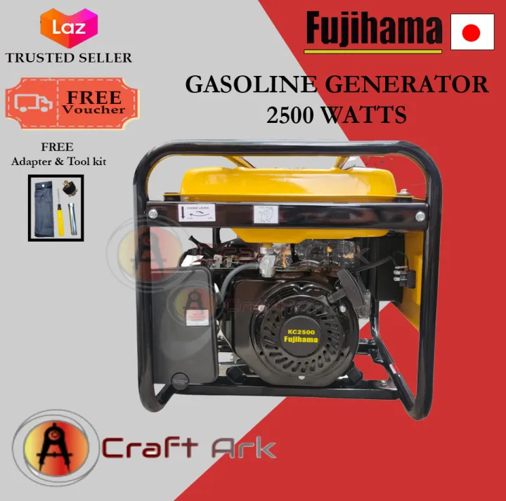 Fujihama Gasoline Generator 2500 Watts | Lazada PH