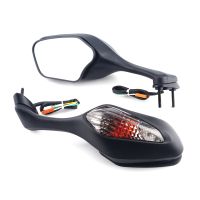 “：{—— Motorcycle Rearview Mirrors With Turn Signals Light LED For Honda CBR1000RR 2008-2016 VFR1200 2010-2012 2009 10 11 12 13 14 15