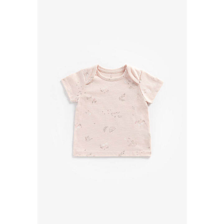 เสื้อยืดเด็กทารก-mothercare-kisses-and-cuddles-lift-the-flap-t-shirts-2-pack-za335