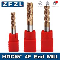 【DT】hot！ HRC55 Carbide End Mill 1-20mm Endmill 4Flutes Milling Cutter Alloy Tungsten Cutting maching Endmills