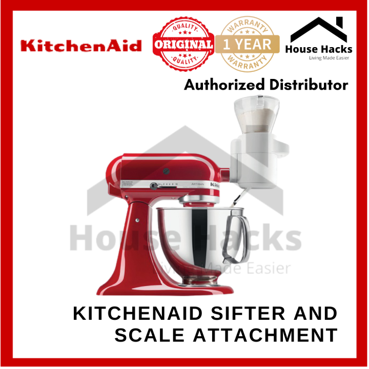 KitchenAid Sifter and Scale Attachment (House Hacks) Lazada PH
