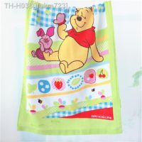 ♧✇❍ Disney Mickey minnie Winnie Cotton Face Towel Cute Baby Children summer Towel Cartoon Newborn Children Boys Girls Handkerchief