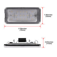 2pc Canbus LED License Number Plate Light For Fiat 500 For Fiat Abarth 500 Model 2007-2020 TARGA 51800482