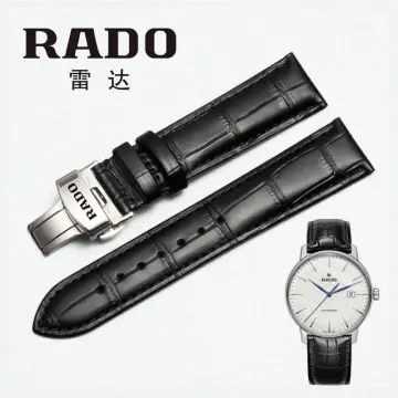 Rado women's watch leather strap hot sale