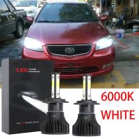 ชุดหลอดไฟหน้าฮาโลเจน LED 6000K 2003 2004 2005 แบบเปลี่ยน สําหรับ Toyota Vios NCP40 2002-2007 รับประกัน 10 เดือน