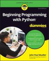 หนังสืออังกฤษใหม่ Beginning Programming with Python for Dummies, 3rd Edition [Paperback]