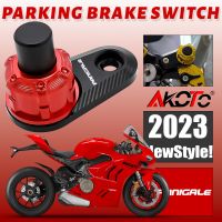 Parking Brake Switch For DUCATI Panigale 1199 1299 959 899 1099 1098 V4 V4S V2 V4R Control Lock Clutch Ramp Braking Accessories