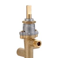 Safety Brass Patio Heater Main Control Valve with Pilot Port Fit for Low Pressure Gas Patio Burner Connection