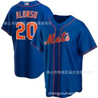 ☒❆♀ Mets 20 Blue Alonso Embroidery Baseball Jersey Dropshipping MLB baseball Jersey