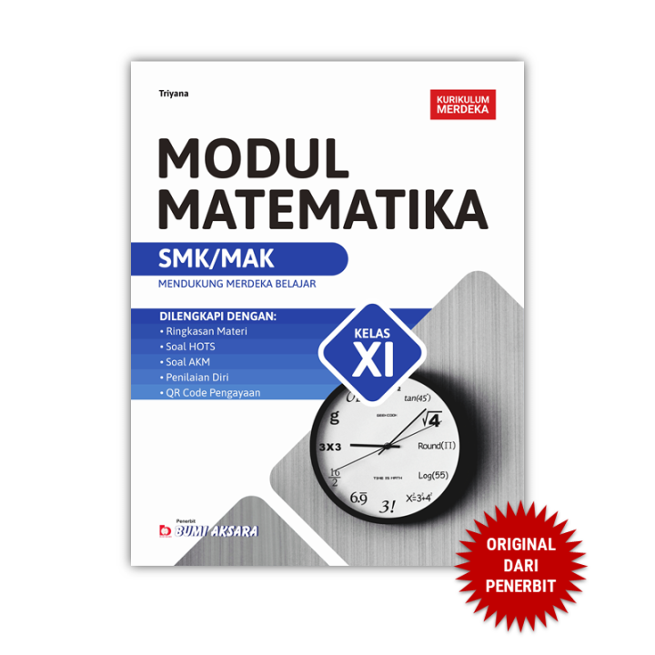 Modul Matematika Kls XI SMK/MAK Kurikulum Merdeka Bumi Aksara | Lazada ...