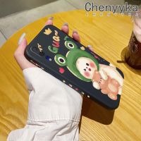 เคส Chenyyyka สำหรับ Huawei P20 Pro เคสลายกระต่ายกบการ์ตูนเคสโทรศัพท์ดีไซน์ใหม่บางสวยงามเคสป้องกันขอบสี่เหลี่ยมปกอ่อนเคสปลอกซิลิโคนกันกระแทก