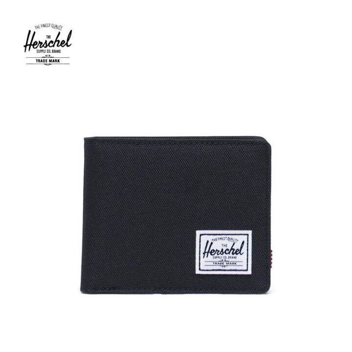 Herschel Roy Coin Rfid Wallet Black US OS Lazada PH