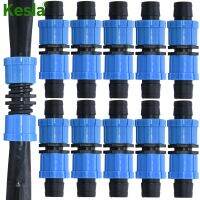 20PCS 5/8 inch Drip Tape Couplings for Irrigation 16mm Hose Repair 2-Way Quick Connector Thread Lock Extension Joint Greenhouse Watering Systems  Gard