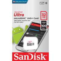 Sandisk Micro Ultra Lite Speed 100MB , 32GB ,C10 เมมกล้องวงจรปิดเมมโทรศัพท์เมมกล้องหน้ารถเมมโมรี่การ์ด Sandisk เมมการ์ด 32GB เมมการ์ด SD card