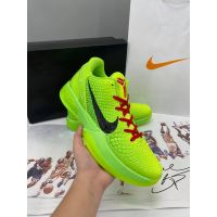 Best Sale Original✅ NK* K0be 6 Grinch- Protro- Fashion Basketball Shoes For Men （Free Shipping）