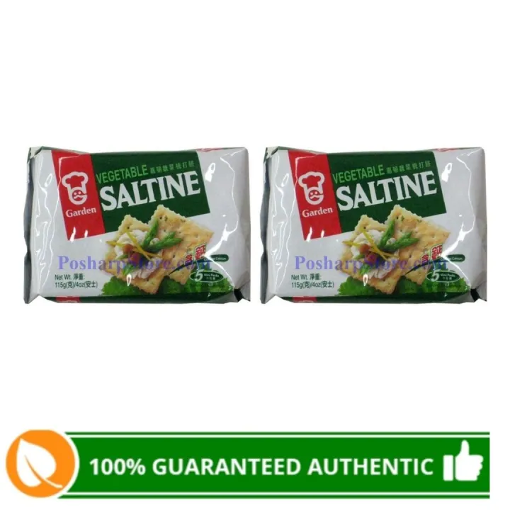 (2pc) Garden Saltine Crackers Original Vegetable 115g Lazada PH