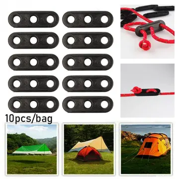 5/10pcs Tent Elastic Rope Cord with Hook Camping Tent Fixation Elastic  Stretch Rope Tent Accessories