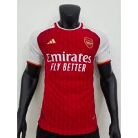 ▥✓ [Player Version] 2324 New Arsenal Home เสื้อยืดลําลอง แขนสั้น สีแดง เหมาะกับการเล่นฟุตบอล