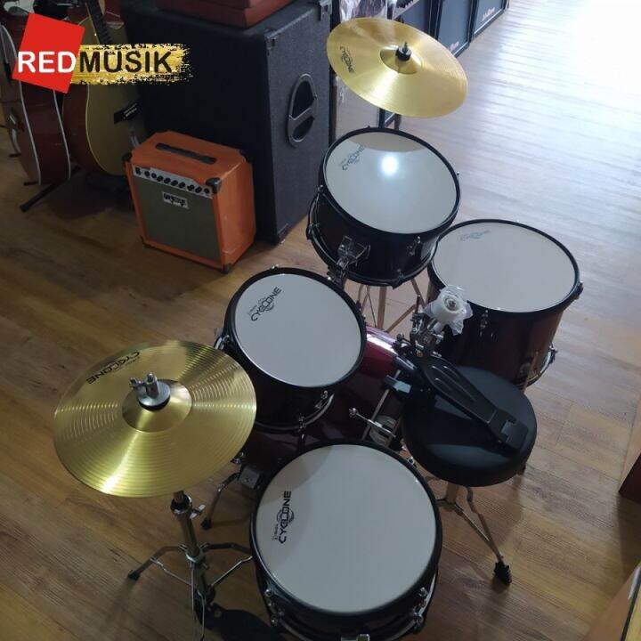 Drum Junior ISUZU CYCLONE Drum Set Anak Drum kid Lengkap Lazada Indonesia