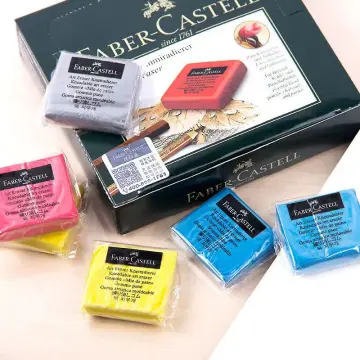 Faber Castell Drawing Art Kneaded Eraser Soft Sketch Putty highlight Kneadable  Rubber Painting Correcting Lightening Charcoal