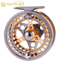 Souilang ขนาดใหญ่ Arbor Fly Fishing Reel 2 1 BB High Die Casting อลูมิเนียมอัลลอยด์ Spool Fly Reels Fishing Tackle