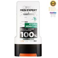 L’OREAL MEN EXPERT New Hydra Sensetive Bitch Sap Shower Gel Soothing &amp; Hydrating Body l Face l Hair Wash เจลทำความสะอาดผิวกายหน้าและผมสำหรับผู้ชายสินค้านำเข้าจากออสเตรเลีย