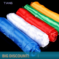 ?【Lowest price】TANG ทิเบต Hada พุทธ5สี Tantric ผ้าหัตถกรรมมงคลทิเบตบรรณาการพระพุทธศาสนา Home Gift Collection ตกแต่ง