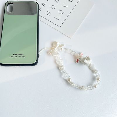 Mobile Phone Strap Womens Girls Mobile Phone Strap Mobile Phone Chain Beaded Mobile Phone Chain Bow Knot Mobile Phone Lanyard