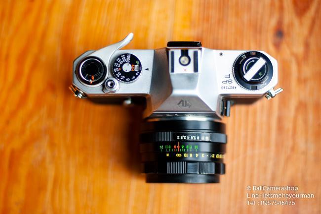 ขายกล้องฟิล์ม-pentax-spotmatic-f-กล้องตัวเก๋า-classic-จาก-pentax-serial-4827283-พร้อมเลนส์-helios-44m-โบเก้หมุนตัวเทพจาก-russia