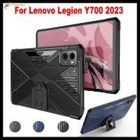 RUANEHAN เคสห่อหุ้มเกมมีขาตั้งดีไซน์ Casing Tablet นิ่มกันกระแทกกันตกสำหรับ Lenovo Legion Y700 2nd Gen 2023 TB-320FC