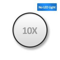 1X กระจกแต่งหน้า LED 3X 2X กระจกเงาโต๊ะเครื่องแป้งขยาย10X พร้อมกระจกโต๊ะแต่งตัวหมุนได้หรี่แสงได้สวิตช์สัมผัสแบบมีไฟ