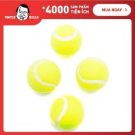 Bộ 4 bóng tennis đường kính 6,2 cm, màu xanh lá đồ chơi dành cho trẻ em thumbnail