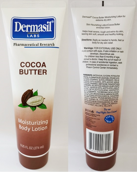 Authentic Dermasil Cocoa Butter Moisturizing Body Lotion 274 mL Lazada PH