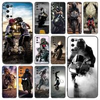 [Hot K] เคสโทรศัพท์กีฬามอเตอร์ไซด์กากบาท Moto สำหรับ Samsung Galaxy S22 Pro S21 S20อัลตร้า FE S10 Lite S9 S8 Plus S10E 5G ปกอ่อนสีดำ