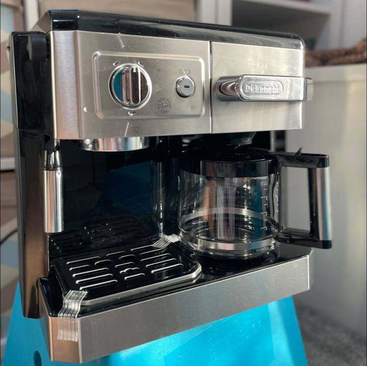 ORIGINAL De'Longhi Combi Coffee Machine, Black BCO420 Lazada PH