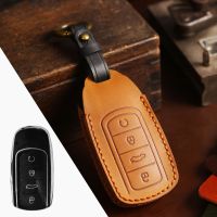 Leather Car Key Case for Chery Omodas Tiggo 7 Plus Tiggo 8 Tiggo 8 PLUS 8 Pro 7 Pro Arrizo 5 PLUS Car Holder Bag Key Chains