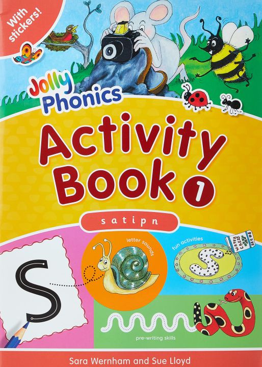 Jolly Phonics Activity Book In Precursive Letters British English Edition Lazada Co Th