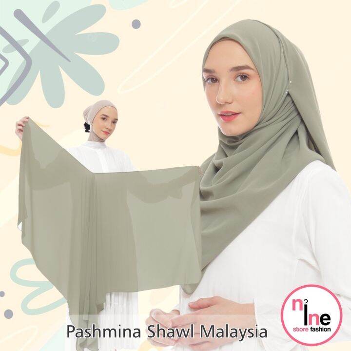 Pashmina Shawl Malaysia Lazada Indonesia