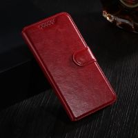 【CW】 Coque Flip smart 7 Leather Wallet Soft Silicone KickStand Design Back Cover