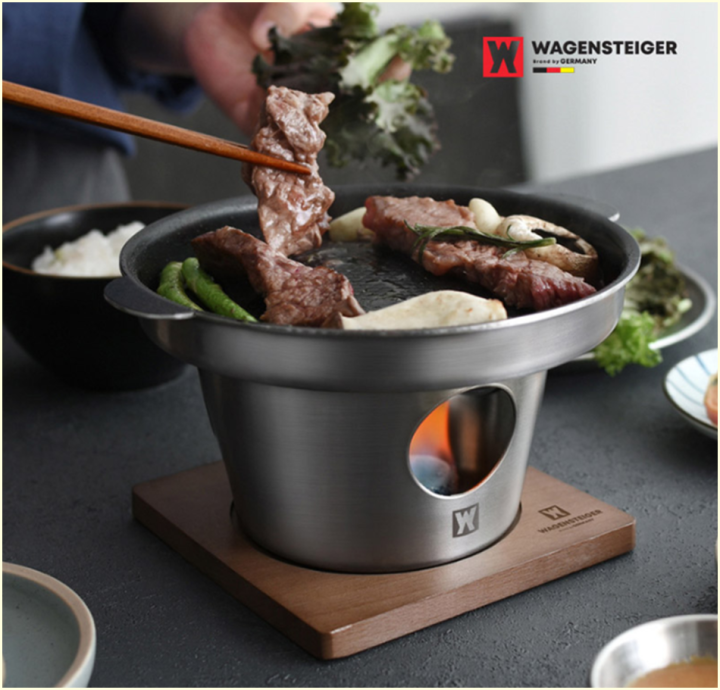 [Germany] All Stainless Mini Brazier feuerschale Korean BBQ Grill /Pork ...