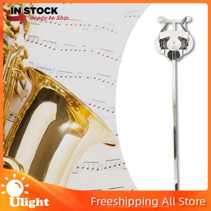 Ulight Portable Marching Lyre Clamp Universal Tempat Alat Musik