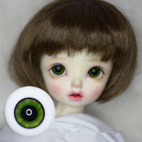 2021BJD doll eye Balls are suitable for 13 14 16 size light green ring chess pieces eye glass doll accessories