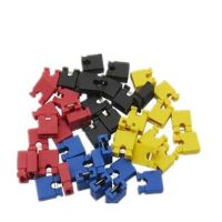 2000pcs/lot 2.4mm Pin Header jumper shorted cap Headers  Wire Housings Black yellow white green red blue