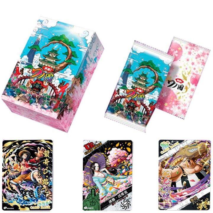 2022 New Japanese Anime one piece rare cards box Luffy Zoro Nami