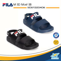 Fila Collection ฟิล่า รองเท้าแตะ รองเท้าแตะรัดส้น M SD Most SB SDST220406 NV/ BK (690)