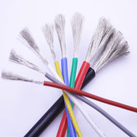 10 Colors10เมตรสายซิลิโคนอย่างนิ่ม16awg 10 11 12 13 14 15 17 18 20 22 24awg ทนความร้อน200 ° ทนความหนาวเย็น-สายเคเบิล60 °