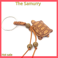 Samurry ✨Hot Sale✨ Car พวงกุญแจรูปช้างน่ารักสลักกุญแจจี้นำโชครูปสัตว์3D สลักรูปช้างเหมือนจริงพวงกุญแจเครื่องประดับสำหรับใส่กุญแจ