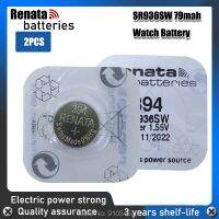 นาฬิกา Renata 2ชิ้น394 1.55V 936เซลล์กระดุมเงินออกไซด์ทำจากสวิส