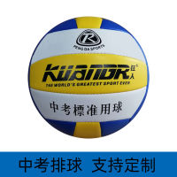 Soft Beach Volleyball No. 5 Inflatable Senior High School Entrance Examination Students Game-Specific Spot Factory Direct Supply